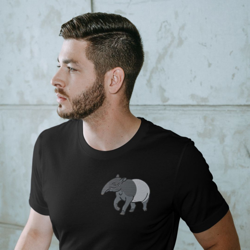 Embroidered Unisex's Shirt ''Tapir''