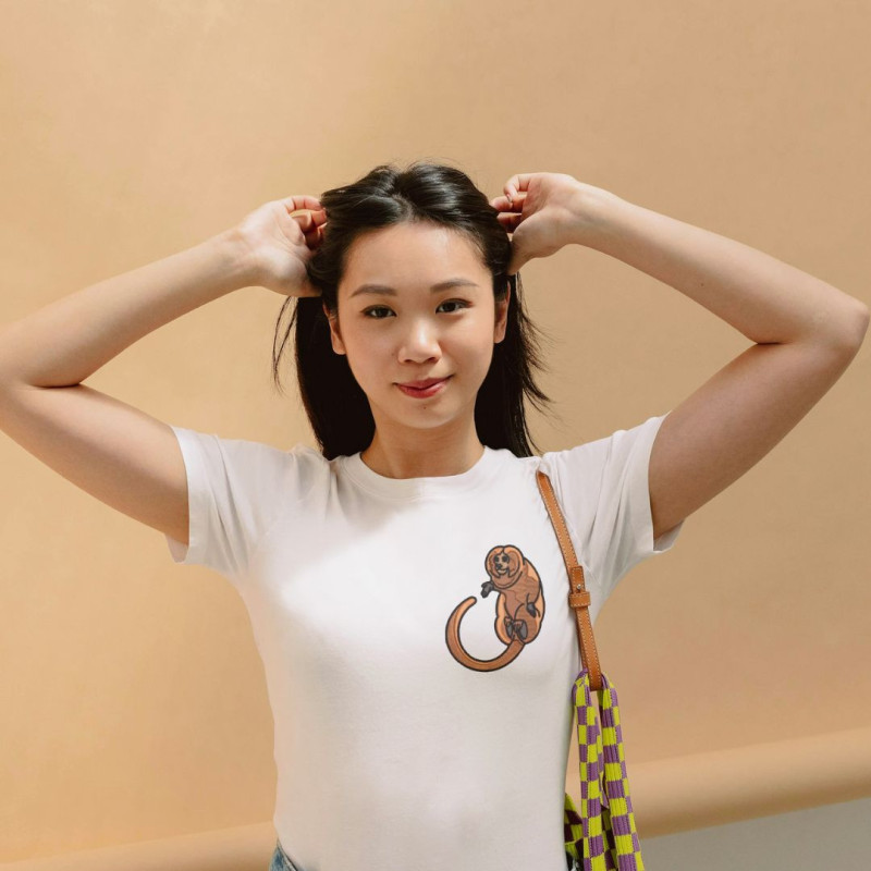Embroidered Unisex's Shirt ''Tamarin''