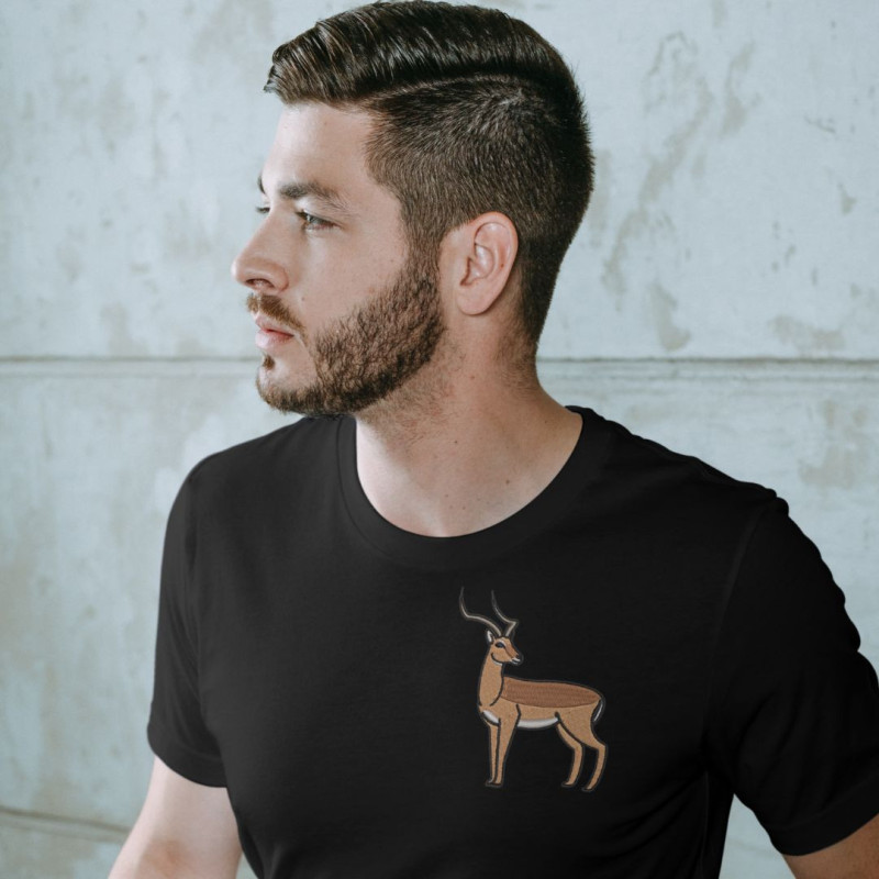 Embroidered Unisex's Shirt ''Antelope''