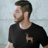 Embroidered Unisex's Shirt ''Antelope''
