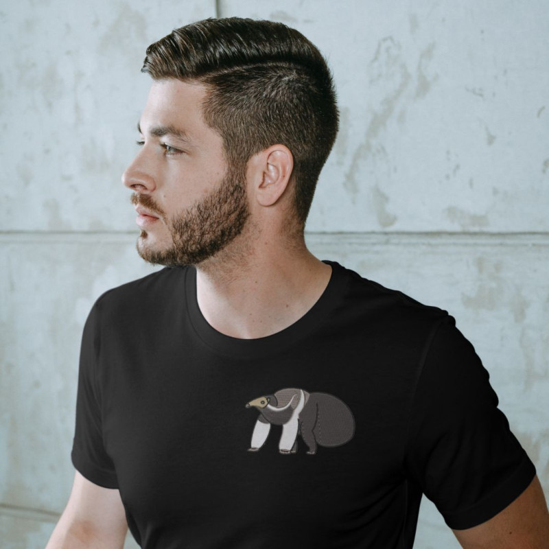 Embroidered Unisex's Shirt ''Anteater''