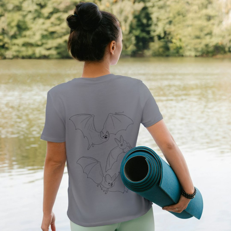 Printed Women's Shirt ''Spooky Bats''