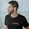 Embroidered Unisex's Shirt ''Salmon''