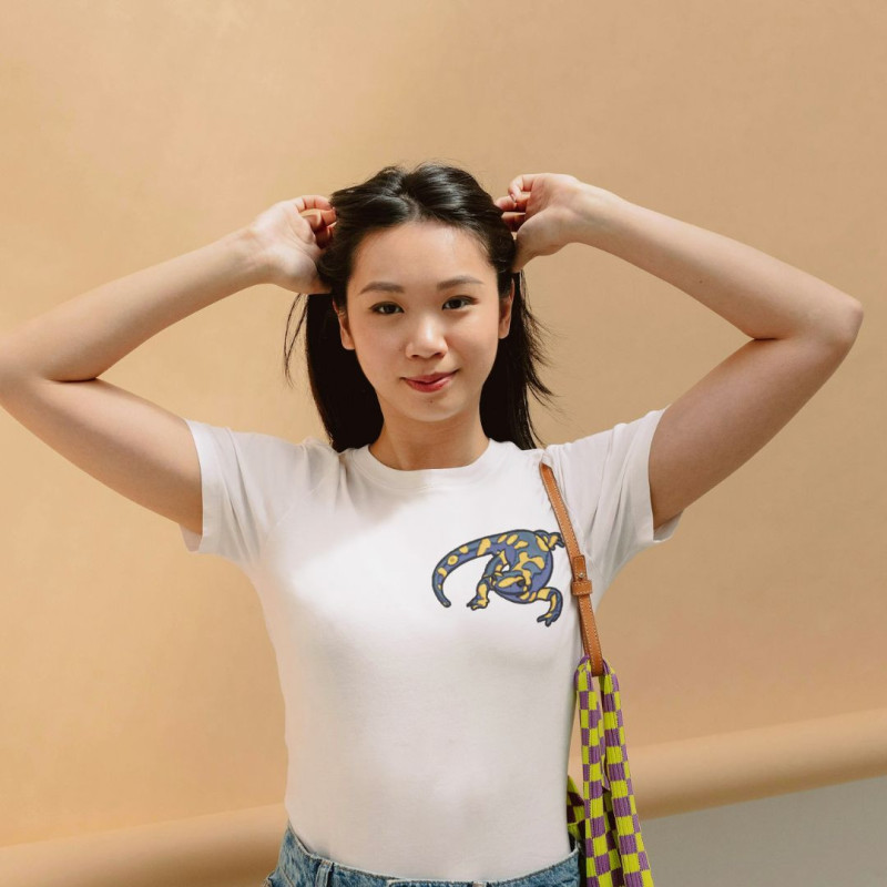 Embroidered Unisex's Shirt ''Salamander''