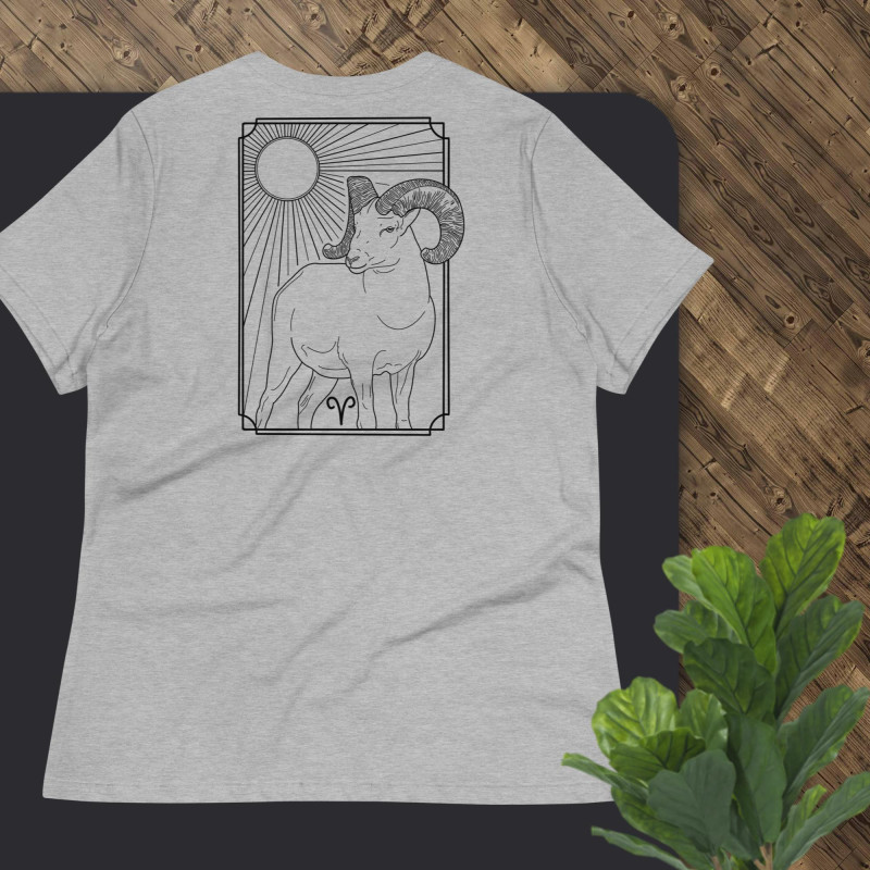 Chandail imprimé Femme ''Bélier''