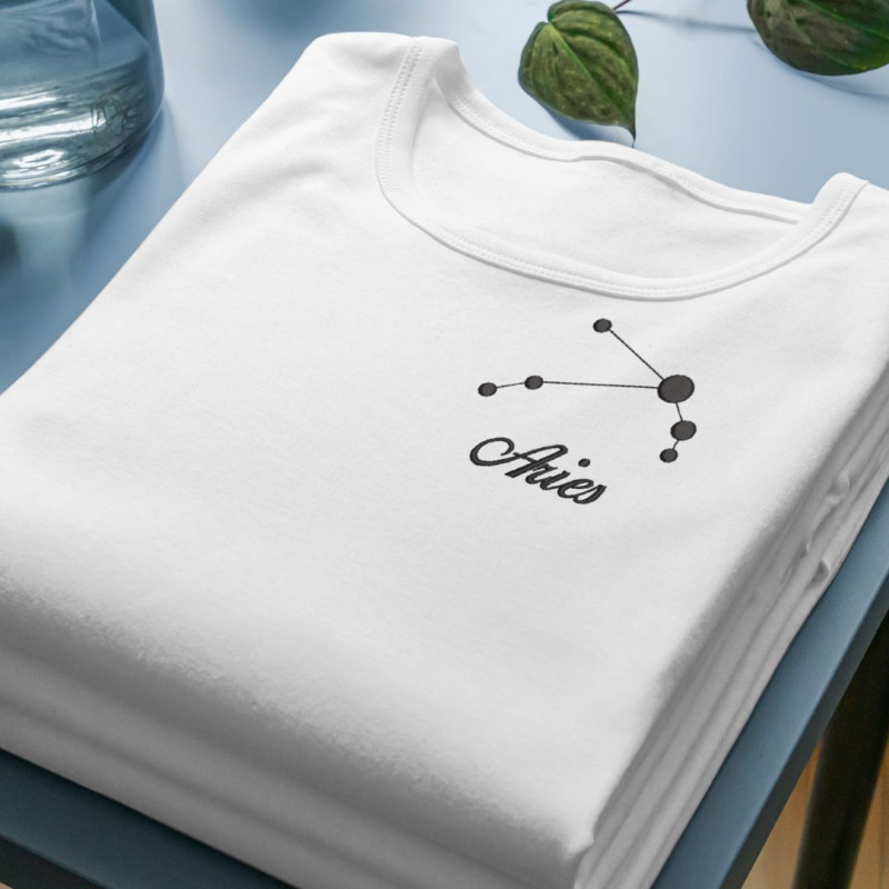 Embroidered Unisex's Shirt ''Aries''