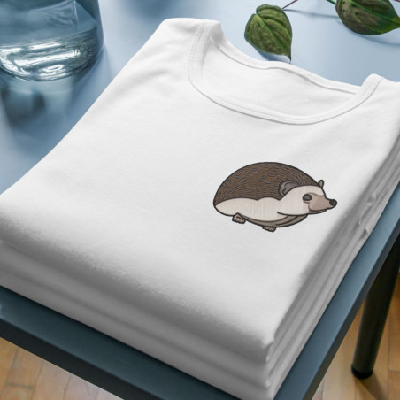 Embroidered Women's Shirt ''Hedgehog''