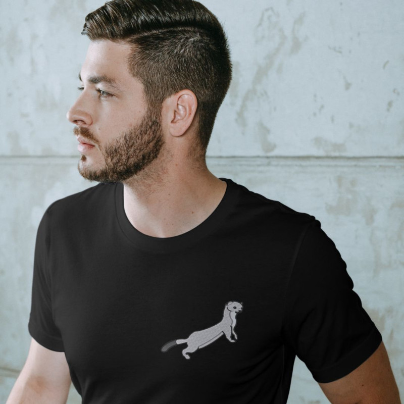 Embroidered Unisex's Shirt ''Ermine''
