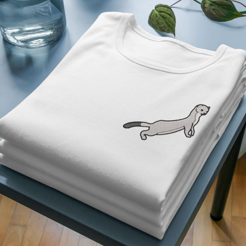 Chandail brodé Unisexe ''Hermine''