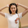 Embroidered Women's Shirt ''Seahorse''