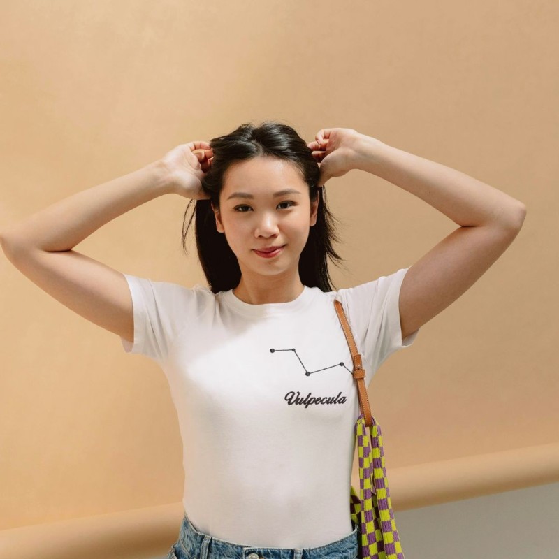 Embroidered Unisex's Shirt ''Vulpecula''