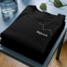 Chandail brodé Unisexe ''Vulpecula''