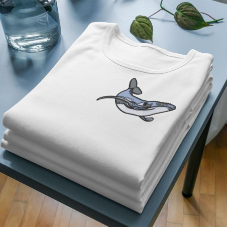 Embroidered Unisex's Shirt ''Whale''