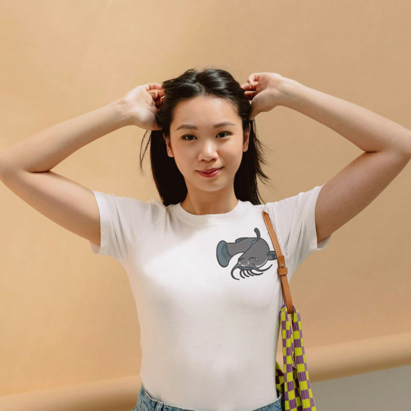 Embroidered Unisex's Shirt ''Catfish''