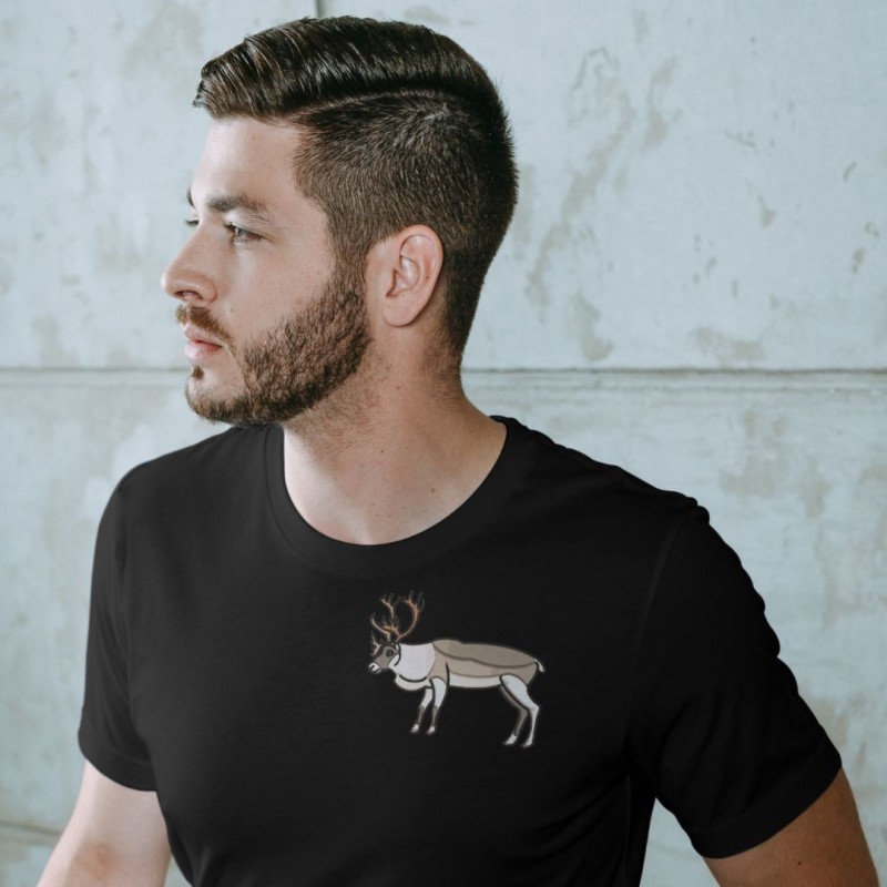 Embroidered Unisex's Shirt ''Reindeer''