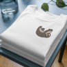 Embroidered Women's Shirt ''Sloth''