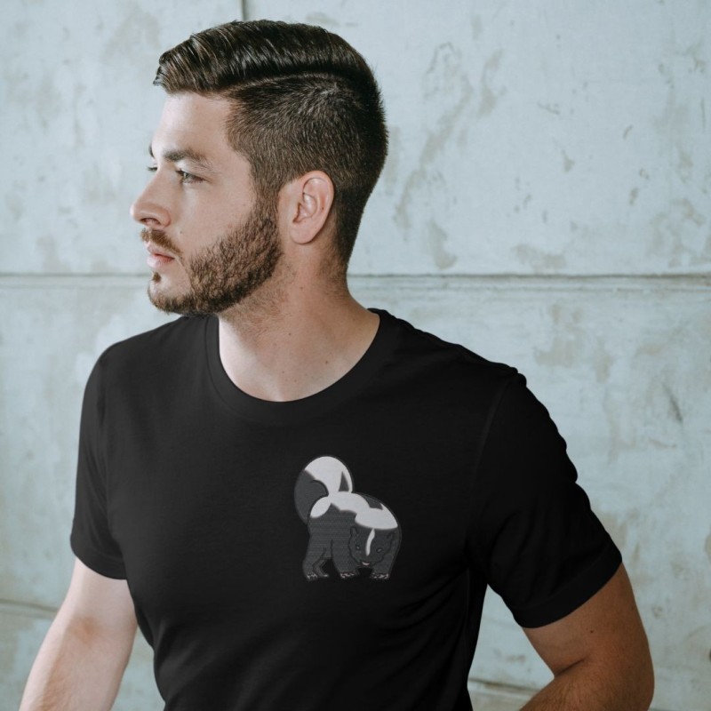 Embroidered Unisex's Shirt ''Skunk''