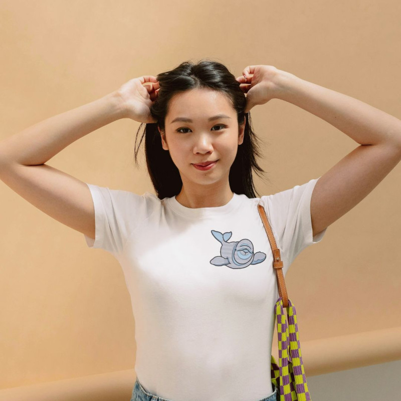 Embroidered Unisex's Shirt ''Beluga''