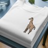 Chandail brodé Unisexe ''Girafe''